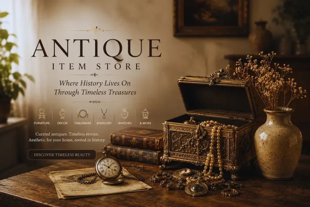 About- Antique Item Store